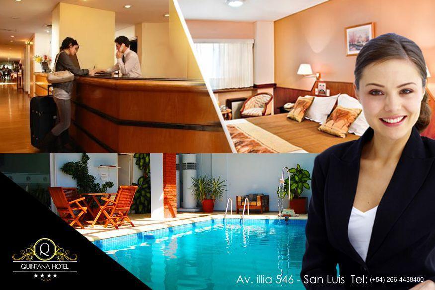 Quintana Hotel San Luis Esterno foto